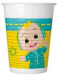 Procos CoComelon műanyag pohár 8 db-os 200 ml PNN95132 (PNN95132)
