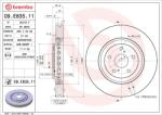 BREMBO féktárcsa BREMBO 09. E835.11 (09.E835.11)