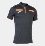 Joma REFEREE SHORT SLEEVE T-SHIRT játékvezető mez antracit XL