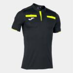 Joma REFEREE SHORT SLEEVE T-SHIRT játékvezető mez fekete L