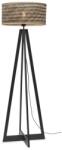 IT'S ABOUT ROMI Lampadar eco din bambus Java 4-legs bl/50x22, negru/ natur (JAVA/F/ER/B/5022/BN)
