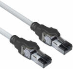 ACT Мрежов пач кабел ACT S-FTP, CAT6A IDC 4PPoe-PoE++100W LZSH, 3.0 m (IM8600-IB8600)