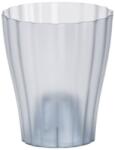 Plastia Ola orchidea kaspó 16cm átlátszó füst