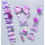 HARAHU CU-19071 Hajkiegészítőszett - Lila KP19071