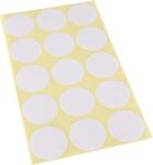  Etikett, köralakú, 30 mm átmérő, 60 etikett/csomag (5998377104184) - fodicoaruhaz