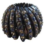 HARAHU Elegant BunClip hajcsipesz-Kék/Sárga KP28203