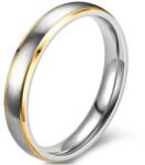 HARAHU KN-17573 Férfi Gyűrű - Ezüst/Arany/52mm KP17573