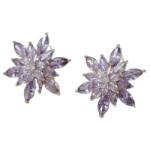 HARAHU FA-28221 Fülbevaló - Lila KP28221