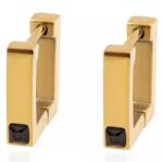 HARAHU MA-21757 Fülbevaló - Arany/Fekete KP21757