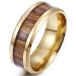 HARAHU WO-17203 Gyűrű - Arany/Barna/67mm KP17203