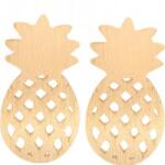 HARAHU Ananász Fülbevaló-Arany KP2979