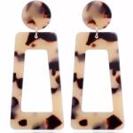 HARAHU DI-18995 Fülbevaló - Világosbarna KP18995