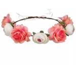 HARAHU BL-18866 Hajpánt - Fehér/Rózsaszín KP18866