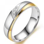 HARAHU HO-32455 Női Gyűrű - Arany/Ezüst/67mm KP32455