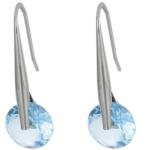 HARAHU BR-20664 Fülbevaló - Ezüst/Kék KP20664