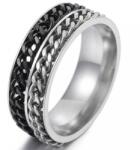 HARAHU WA-17062 Gyűrű - Fekete/Ezüst/55mm KP17062