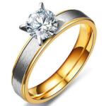 HARAHU LO-17418 Női Gyűrű - Arany/Ezüst/67mm KP17418