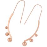 HARAHU PE-21008 Fülbevaló - Rózsaarany KP21008