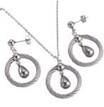 HARAHU PE-20562 Szett - Ezüst KP20562