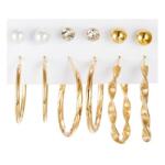 HARAHU AL-28208 Fülbevalószett - Arany KP28208