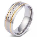 HARAHU Frosted Női Gyűrű-Ezüst/49mm KP17588