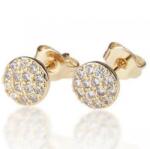 HARAHU CA-21187 Fülbevaló - Arany/Kristály KP21187