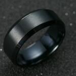 HARAHU Manlike Gyűrű - Fekete/69mm KP2494