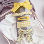 HARAHU FA-19555 Hajcsattok - Sárga KP19555