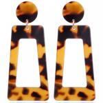 HARAHU DI-18992 Fülbevaló - Barna/Fekete KP18992