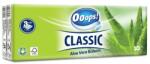 Ooops! Papír zsebkendő, 3 rétegű, 10x10 db, OOOPS Classic , aloe vera (KPC30101161/KPC31001355) - fodicoaruhaz