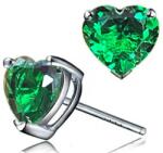 HARAHU Small Hearts Fülbevaló-Zöld KP29318