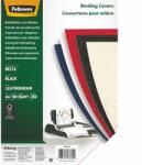 Fellowes Hátlap, A4, 250 g, matt, FELLOWES Delta , fekete, 100 db (5370405) - fodicoaruhaz