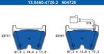 ATE set placute frana, frana disc ATE 13.0460-4720.2 (13.0460-4720.2)