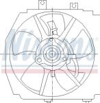 NISSENS Ventilator, radiator NISSENS 85381 (85381) - automobilus