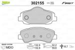VALEO set placute frana, frana disc VALEO ESSENTIAL 302155 (302155)