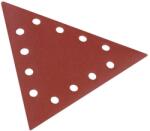 Scheppach Delta alakú csiszolópapír (DS 210/DS 930), 10 db, szemcseméret 120 7903800603 (7903800603)