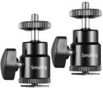 SmallRig 2db-os mini gömbfej 1/4-es csatlakozással, vakupapucs adapterrel (2059) (2059)