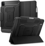 Spigen Rugged Armor Pro Case - хибриден удароустойчив кейс с поставка за iPad Pro 11 (2024) (черен)