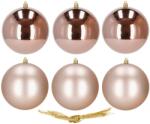 SPRINGOS Karácsonyfa gömbök 10 cm 6 db (CA1193)
