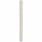 vidaXL Мембрана против плевели, бяла, 1, 5x25 м, PP (4005914)