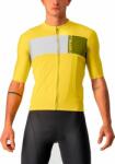 Castelli Prologo 7 Tricou Passion Fruit/Ivory-Avocado Green 2XL (4522023-782-XXL)