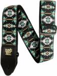 Ernie Ball Classic Jacquard Southwestern Turquoise Curea de chitară (<![CDATA[P05325]]>)