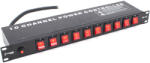 Thunder Germany PS-10 Rackbe építhető fényvezérlő kapcsolósor - mkaudio