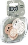 LOVI Lovi, Blossom Girl, suzeta dinamica din silicon, 18 luni+, 2 buc