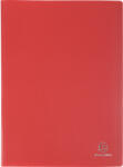 Exacompta iratvédő mappa, PP, A4, 20 tasakos, piros (8825E)