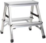 DRABEST Scara din aluminiu, pliabila, 2x2 trepte, 125 kg, Drabest (DR-AL-DD2)
