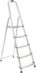 DRABEST Scara din aluminiu, pliabila, 5 trepte, 125 kg, Drabest (DR-AL-D5)