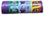 FINO saci menajeri cu manere color 60l*20bucati