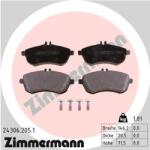 ZIMMERMANN set placute frana, frana disc ZIMMERMANN 24306.205. 1 (24306.205.1)