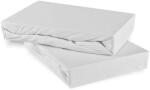  EMI fehér 100% pamutjersey gumis lepedő: Lepedő 140 x 200 cm